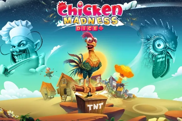 Chicken Madness Dice